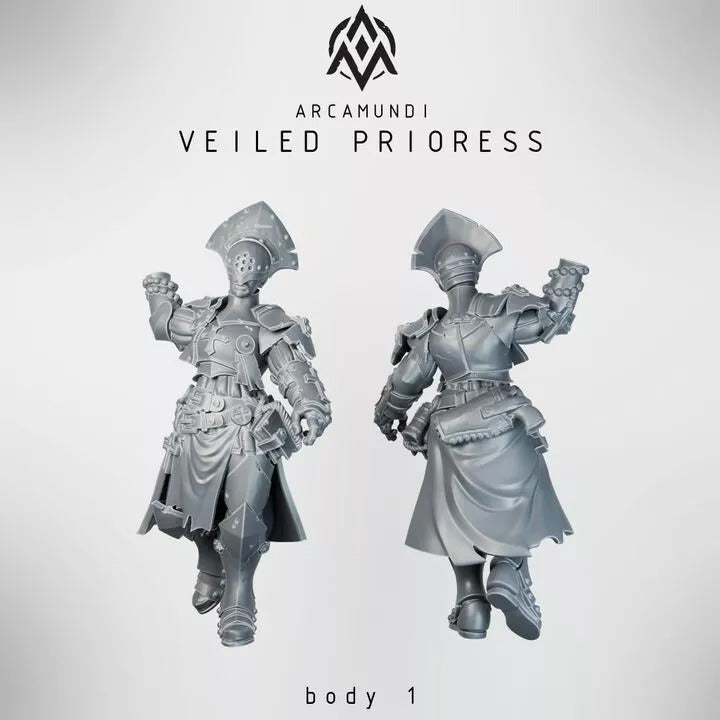 Arcamundi - Veiled Prioress (Gambeson + Open Hand) - Trench Pilgrims Crusade
