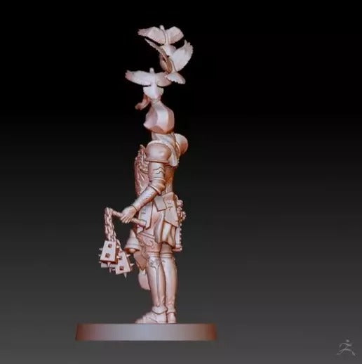 Trench Crusade - Stigmatic nun (Armor+Birds) - Trench Pilgrims