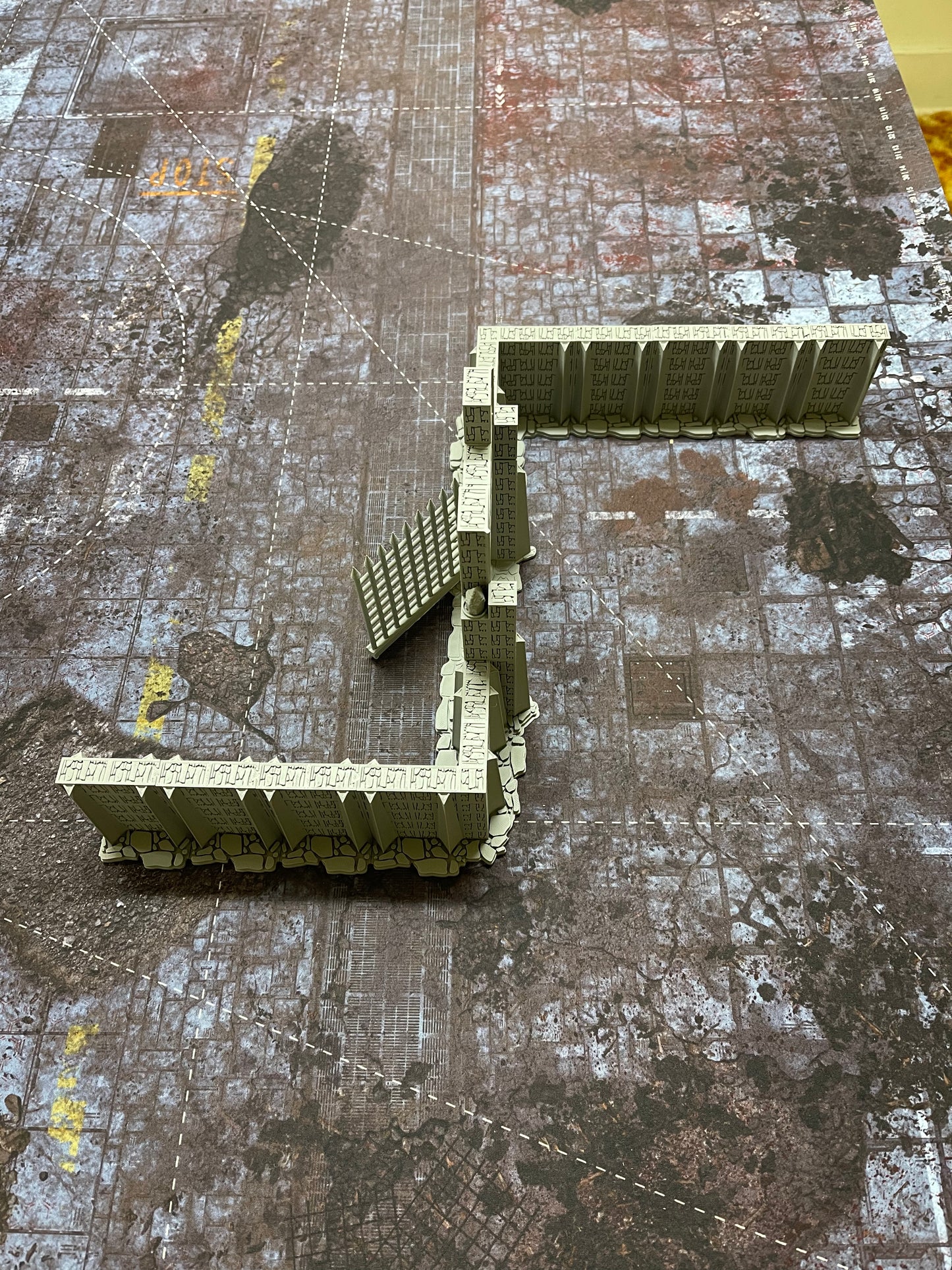 Fortress walls and gates (small set)
