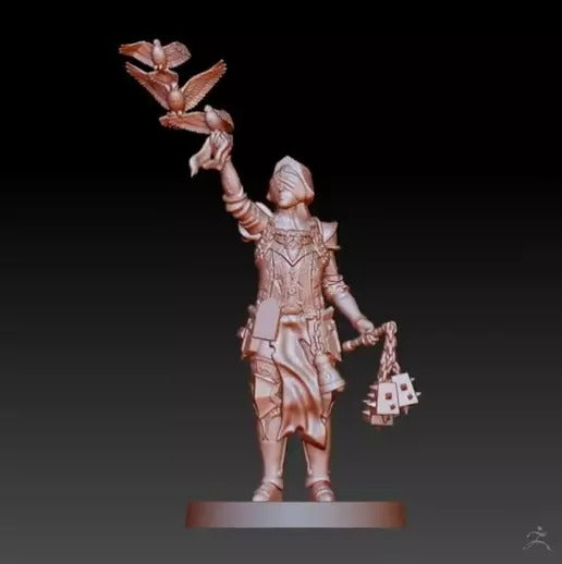 Trench Crusade - Stigmatic nun (Armor+Birds) - Trench Pilgrims