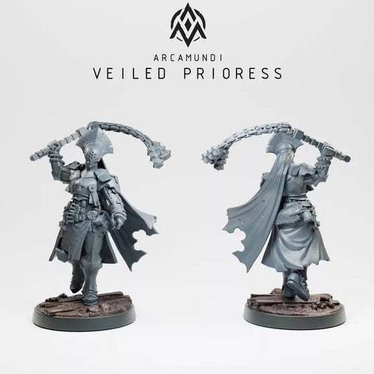 Arcamundi - Veiled Prioress (Gambeson + Open Hand) - Trench Pilgrims Crusade