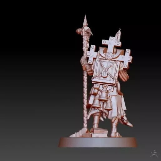 Trench Crusade - War Prophet (Helm+Hammer) - Trench Pilgrims
