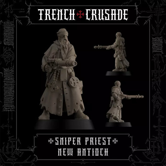 Trench Crusade - Sniper Priest (MG) - New Antioch