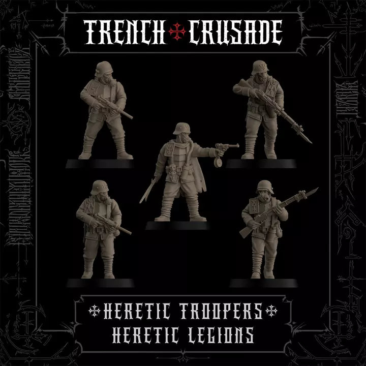 Trench Crusade - Heretic Troopers x5 - Heretic Legion