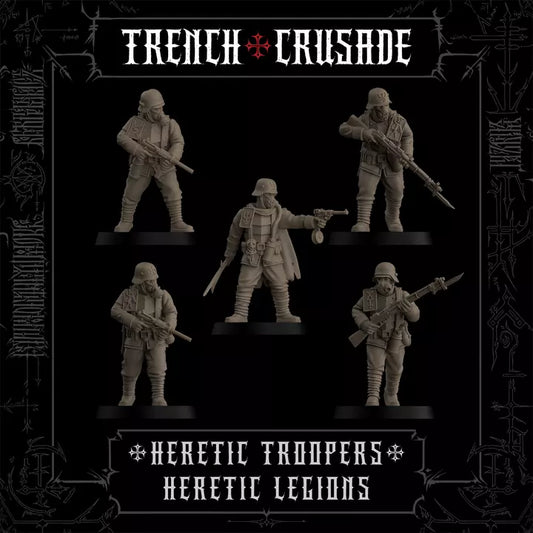 Trench Crusade - Heretic Troopers x5 - Heretic Legion