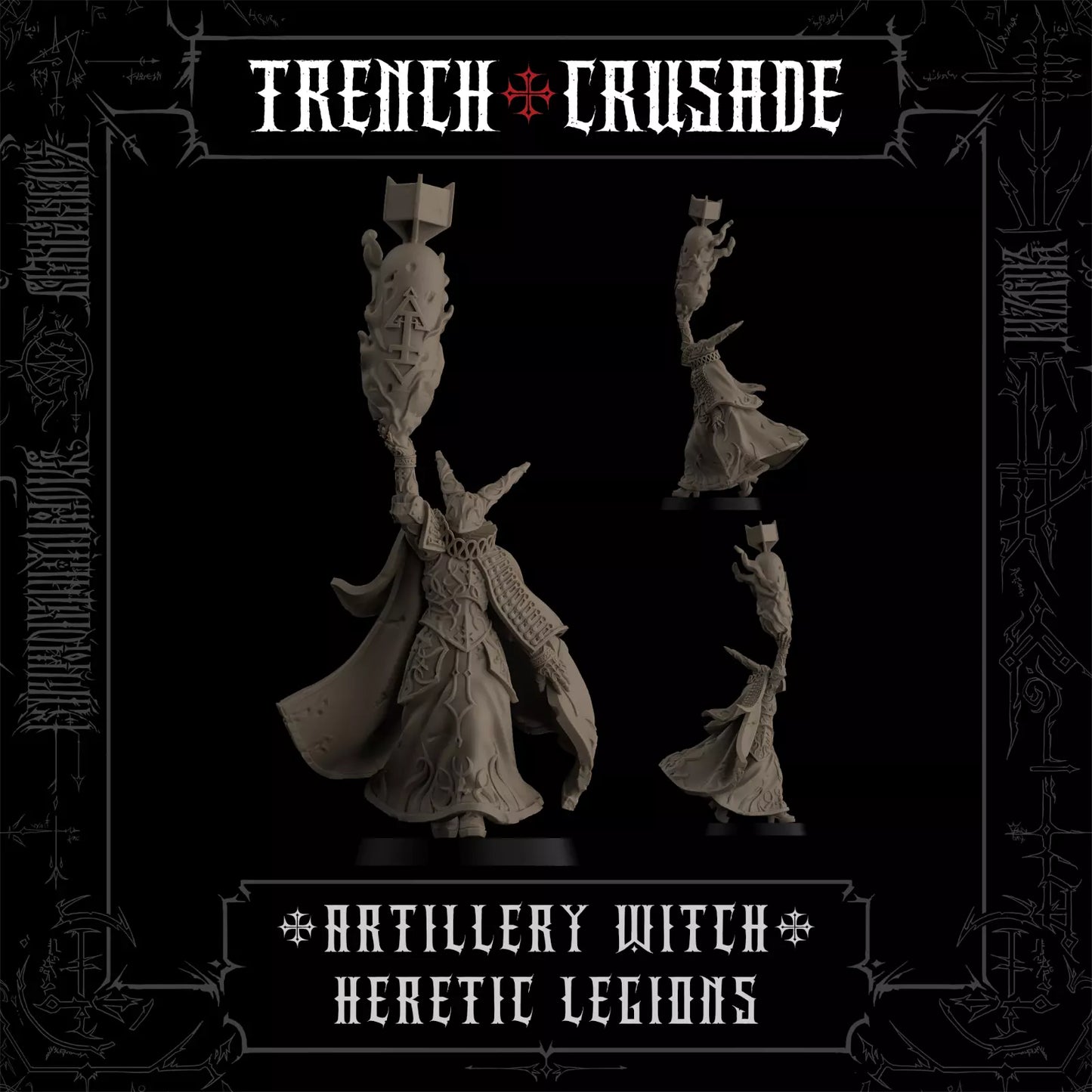 Trench Crusade Heretic Legion Artillery Witch