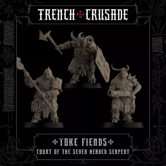 Trench Crusade - Yoke Fiends x3 - Court of the Seven Headed Serpent