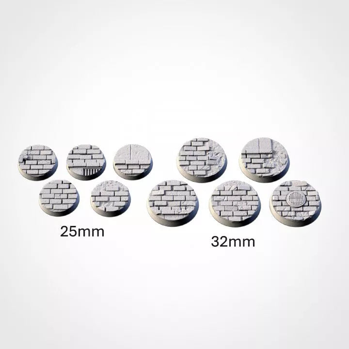 WWII Bases 32mm x10 - Txarli Factory