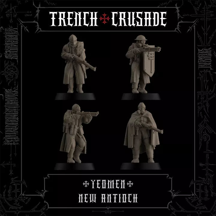 Trench Crusade - Yeomen x4 - New Antioch