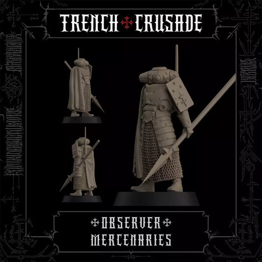 Trench Crusade - Observer (Trench Halberd) - Mercenaries