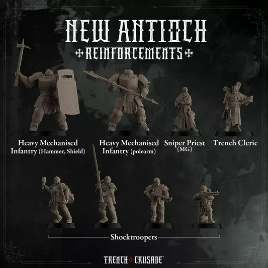 Trench Crusade: New Antioch Reinforcements set