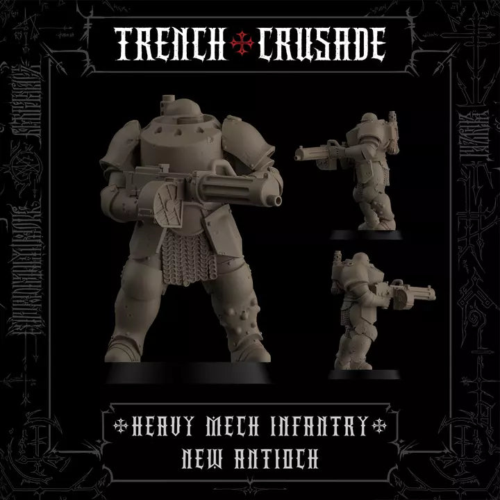 Trench Crusade - Heavy Mechanized Infantry (MG) - New Antioch