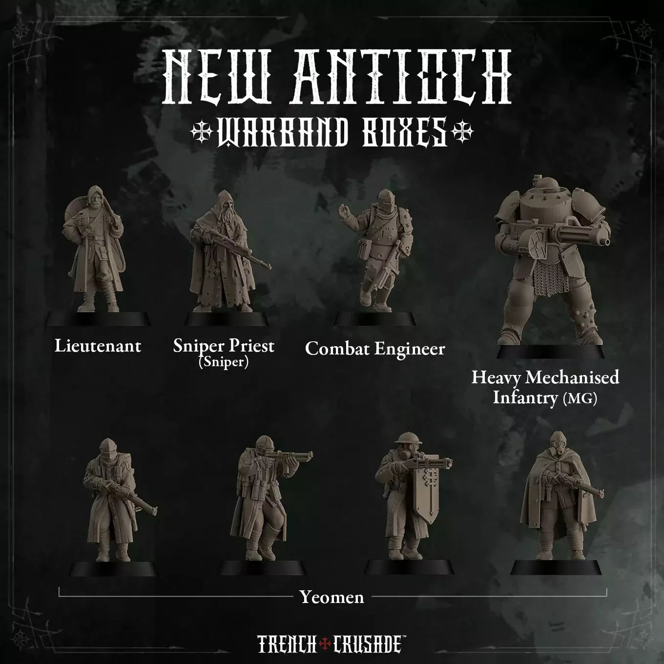 Trench Crusade New Antioch Warband Box