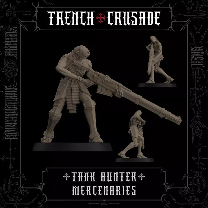 Trench Crusade - Communicant tank hunter (Crouching)